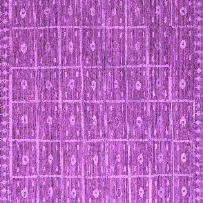 Square Abstract Purple Modern Rug, abs5180pur