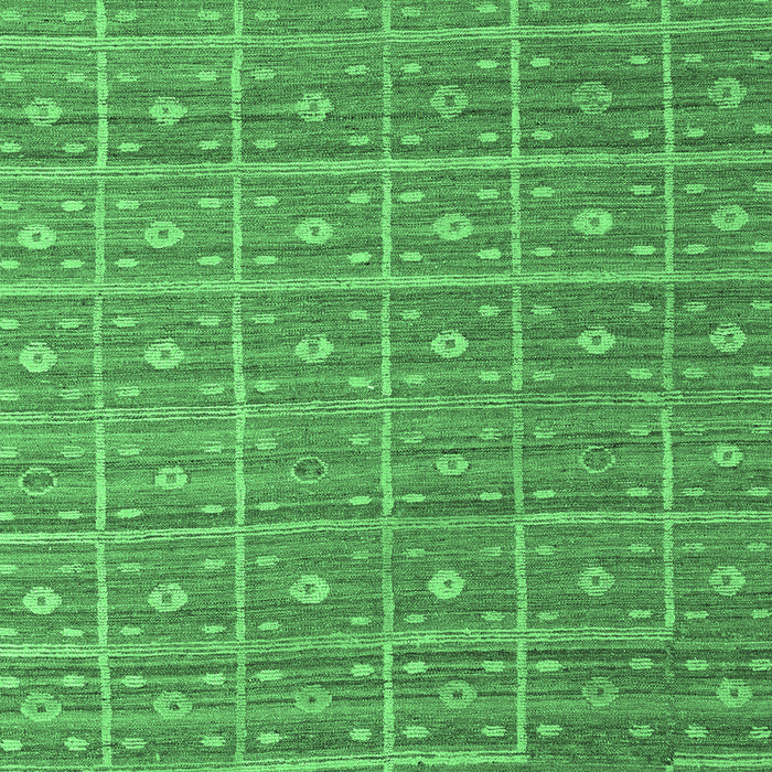 Machine Washable Abstract Emerald Green Modern Area Rugs, wshabs5180emgrn