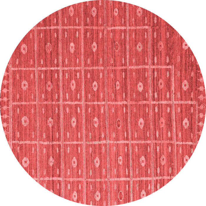 Machine Washable Abstract Red Modern Rug, wshabs5180red