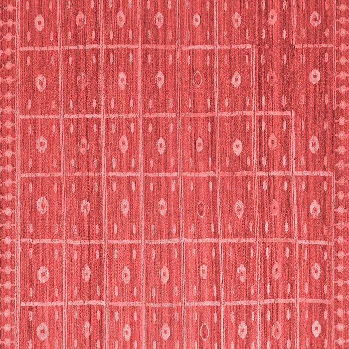 Machine Washable Abstract Red Modern Rug, wshabs5180red