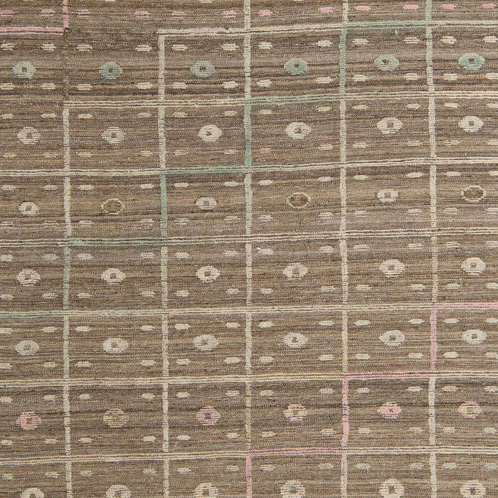 Abstract Camel Brown Modern Rug, abs5180