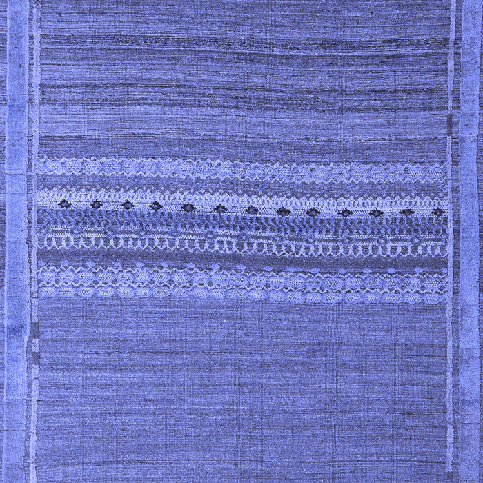 Machine Washable Abstract Blue Modern Rug, wshabs5181blu