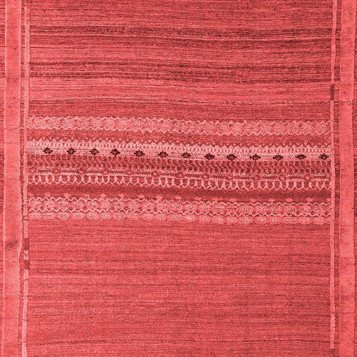 Machine Washable Abstract Red Modern Rug, wshabs5181red