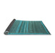 Sideview of Abstract Light Blue Modern Rug, abs5181lblu