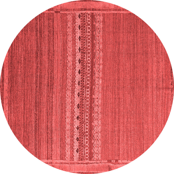 Abstract Red Modern Rug, abs5181red