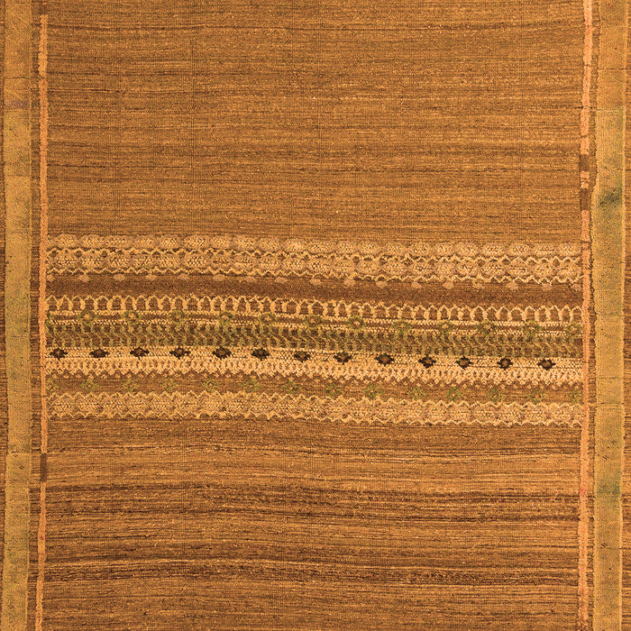 Abstract Orange Modern Rug, abs5181org