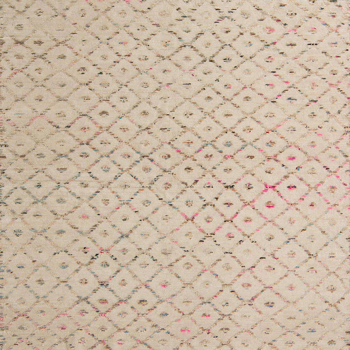 Square Machine Washable Abstract Brown Sugar Brown Rug, wshabs5182