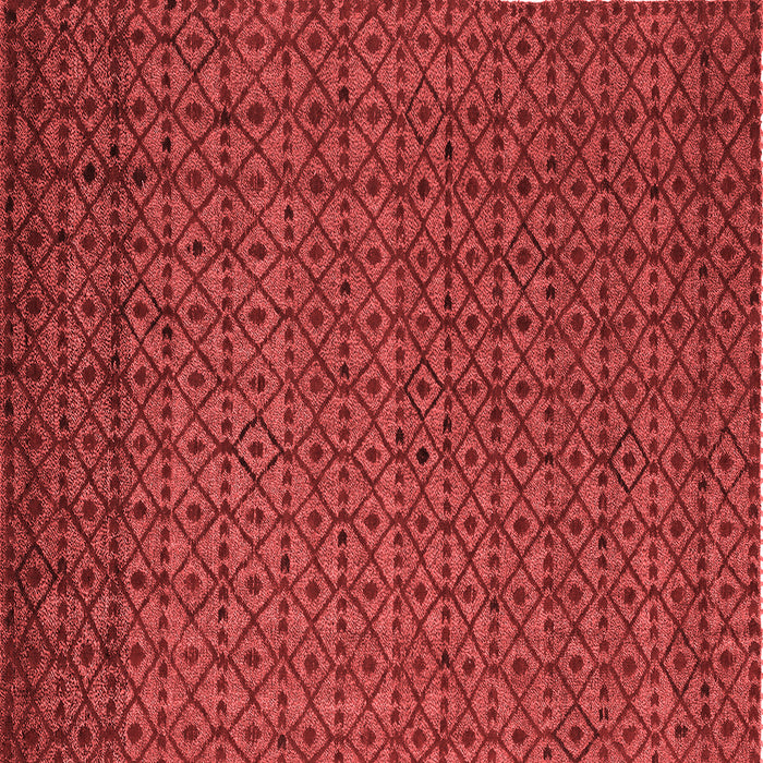Machine Washable Abstract Red Modern Rug, wshabs5183red