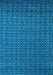 Abstract Light Blue Modern Rug, abs5183lblu