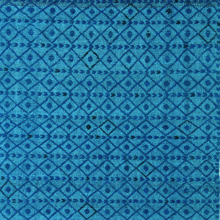 Abstract Light Blue Modern Rug, abs5183lblu
