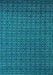 Abstract Turquoise Modern Rug, abs5183turq