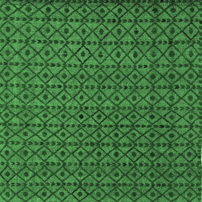 Abstract Emerald Green Modern Rug, abs5183emgrn