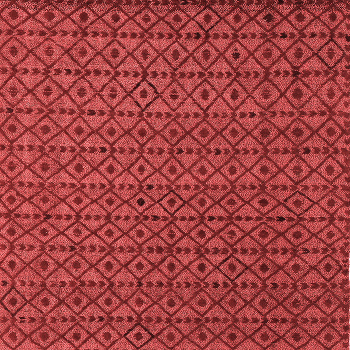 Abstract Red Modern Area Rugs