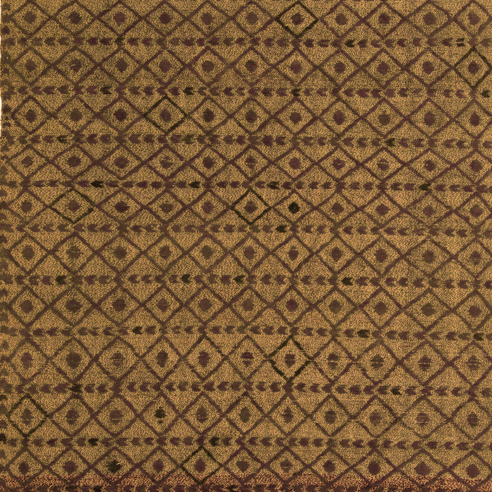 Machine Washable Abstract Orange Modern Area Rugs, wshabs5183org