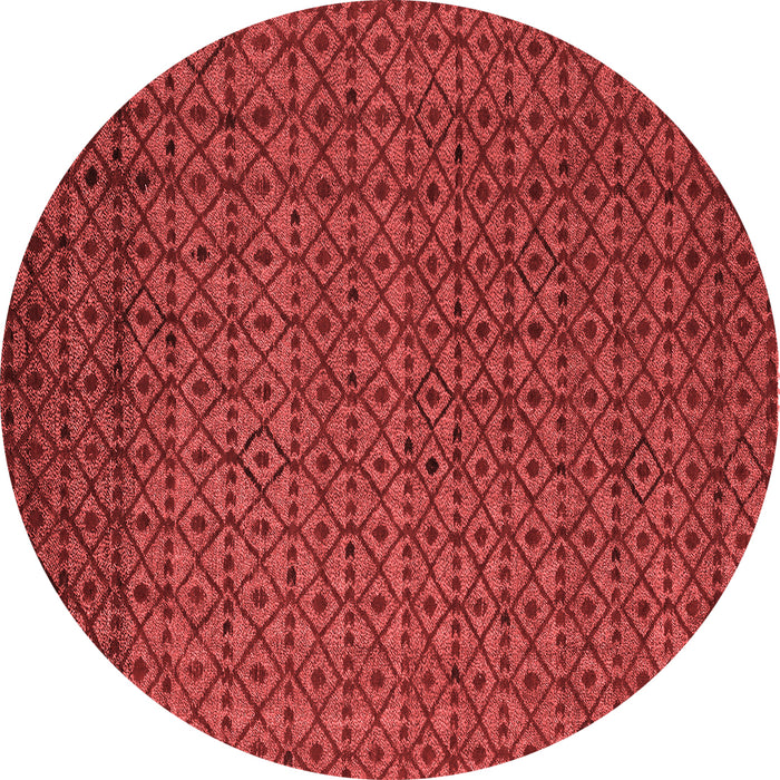 Machine Washable Abstract Red Modern Rug, wshabs5183red