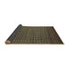 Sideview of Abstract Brown Modern Rug, abs5183brn