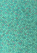 Machine Washable Abstract Turquoise Modern Area Rugs, wshabs5184turq