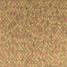 Square Machine Washable Abstract Brown Modern Rug, wshabs5184brn