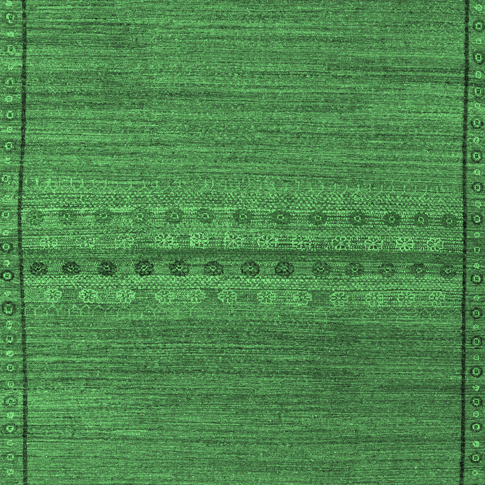 Machine Washable Abstract Emerald Green Modern Area Rugs, wshabs5185emgrn