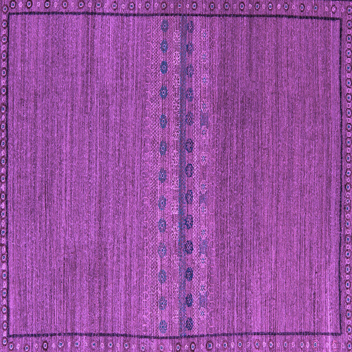 Square Abstract Purple Modern Rug, abs5185pur
