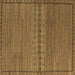 Square Abstract Brown Modern Rug, abs5185brn