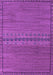 Machine Washable Abstract Purple Modern Area Rugs, wshabs5185pur