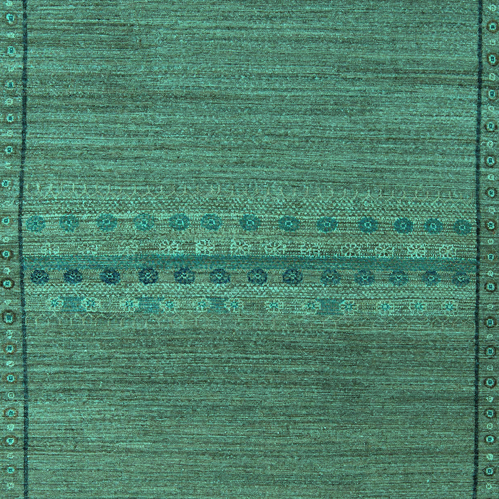 Machine Washable Abstract Turquoise Modern Area Rugs, wshabs5185turq