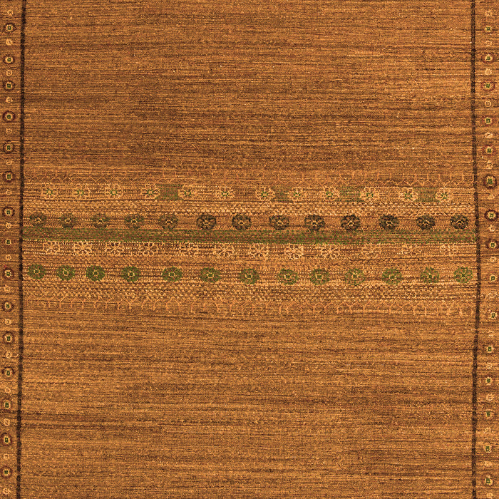 Abstract Orange Modern Rug, abs5185org