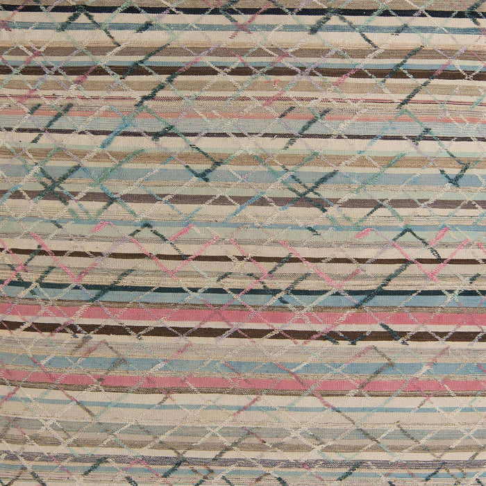 Abstract Dark Almond Brown Modern Rug, abs5186