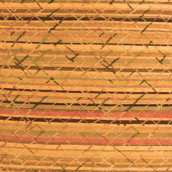 Machine Washable Abstract Orange Modern Area Rugs, wshabs5186org