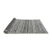 Sideview of Abstract Gray Modern Rug, abs5186gry