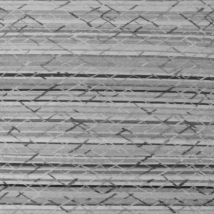 Square Machine Washable Abstract Gray Modern Rug, wshabs5186gry