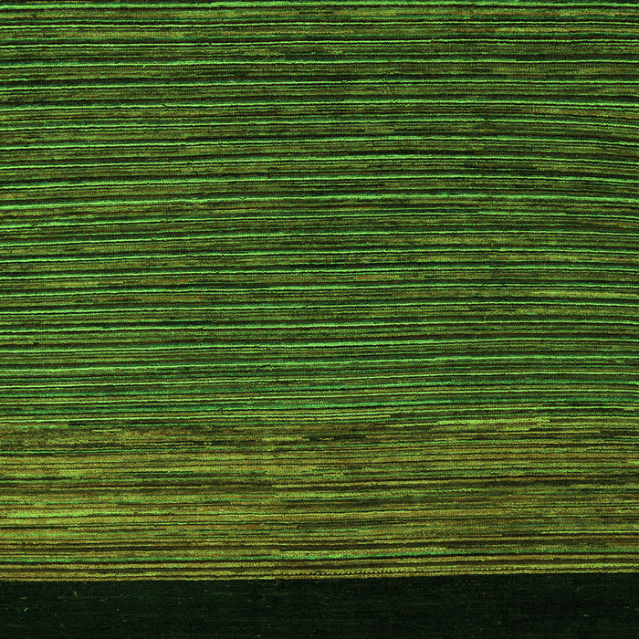 Square Machine Washable Abstract Green Modern Area Rugs, wshabs5187grn
