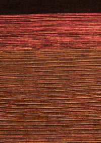 Abstract Orange Modern Rug, abs5187org