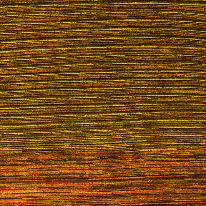 Abstract Yellow Modern Rug, abs5187yw