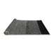 Sideview of Abstract Gray Modern Rug, abs5188gry