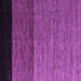 Square Abstract Purple Modern Rug, abs5188pur