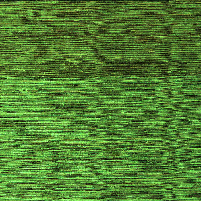 Machine Washable Abstract Green Modern Area Rugs, wshabs5188grn