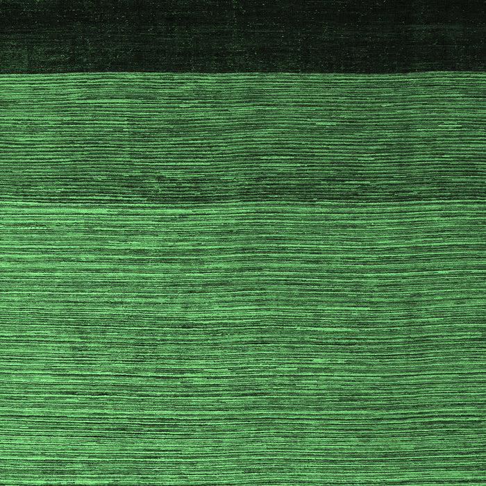 Square Machine Washable Abstract Emerald Green Modern Area Rugs, wshabs5188emgrn