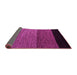 Sideview of Abstract Pink Modern Rug, abs5188pnk