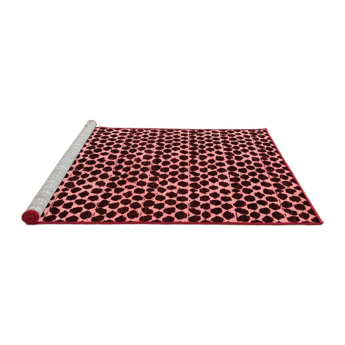 Modern Red Washable Rugs