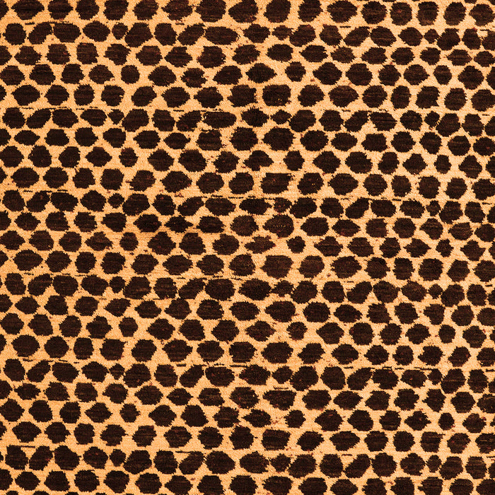 Machine Washable Abstract Orange Modern Area Rugs, wshabs5189org