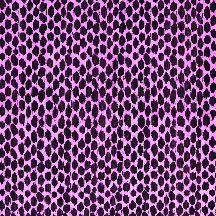 Square Machine Washable Abstract Purple Modern Area Rugs, wshabs5189pur