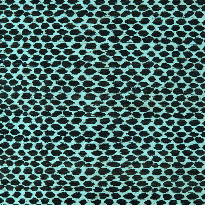 Square Abstract Light Blue Modern Rug, abs5189lblu