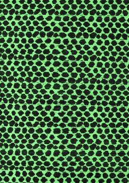 Abstract Emerald Green Modern Rug, abs5189emgrn