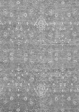 Abstract Gray Modern Rug, abs518gry