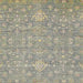 Square Machine Washable Abstract Tan Brown Gold Rug, wshabs518