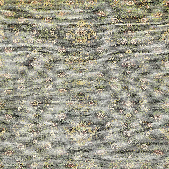 Square Abstract Tan Brown Gold Modern Rug, abs518