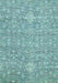 Abstract Light Blue Modern Rug, abs518lblu