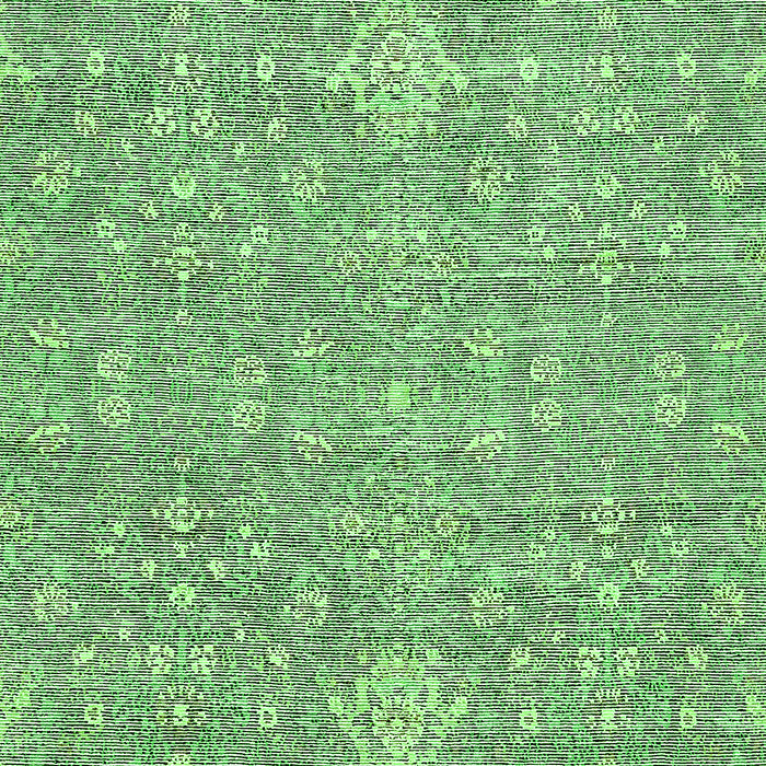 Machine Washable Abstract Green Modern Area Rugs, wshabs518grn
